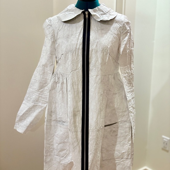 RARE White Women's Lightweight Tyvek Jacket from Mau Under Construction
